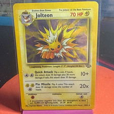 Jolteon Jungle 4/64 Holo Rare Unlimited English 1999 70HP Pokémon TCG on eBay