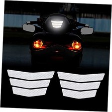 Strong Reflective Stripe Stickers for Car Bumber High-Intensity White  silver  