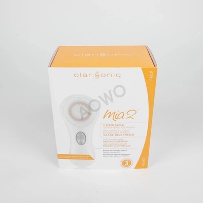 New Clarisonic Mia 2 Sonic Facial Skin Cleansing Brush System - WHITE
