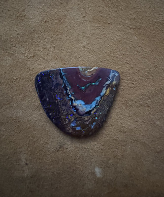 Natural Sunset Opal | Name of Prophet Muhammad (ﷺ) UNIQUE & RARE
