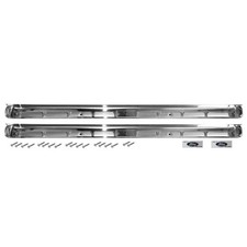 Door Sill Plate Premium Kit Mustang Coupe Fastback 1965-1966
