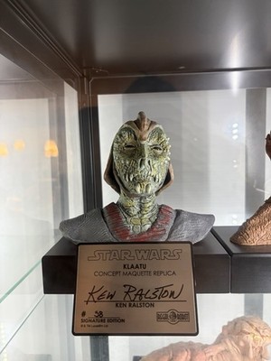 Star Wars Regal Robot Klaatu Concept Maquette Replica Signature Edition