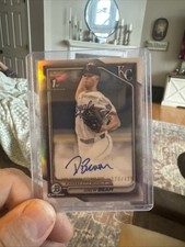 2024 Bowman Draft 1st Bowman Chrome AUTO CPA-DB Drew Beam, Kansas City Royals