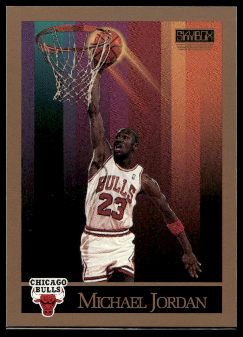 1990-91 SkyBox Michael Jordan #41 Chicago Bulls