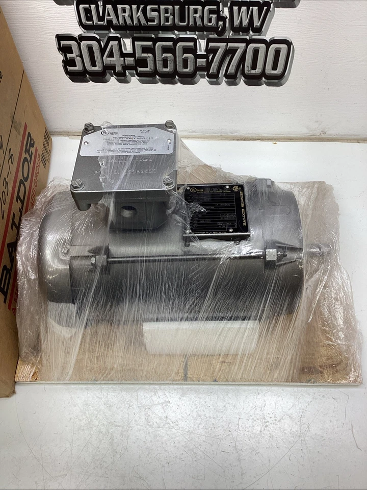 Baldor Reliance Electric Motor VEM7014 1HP 230/460V Fr. 56C NIB - Image 2 of 4