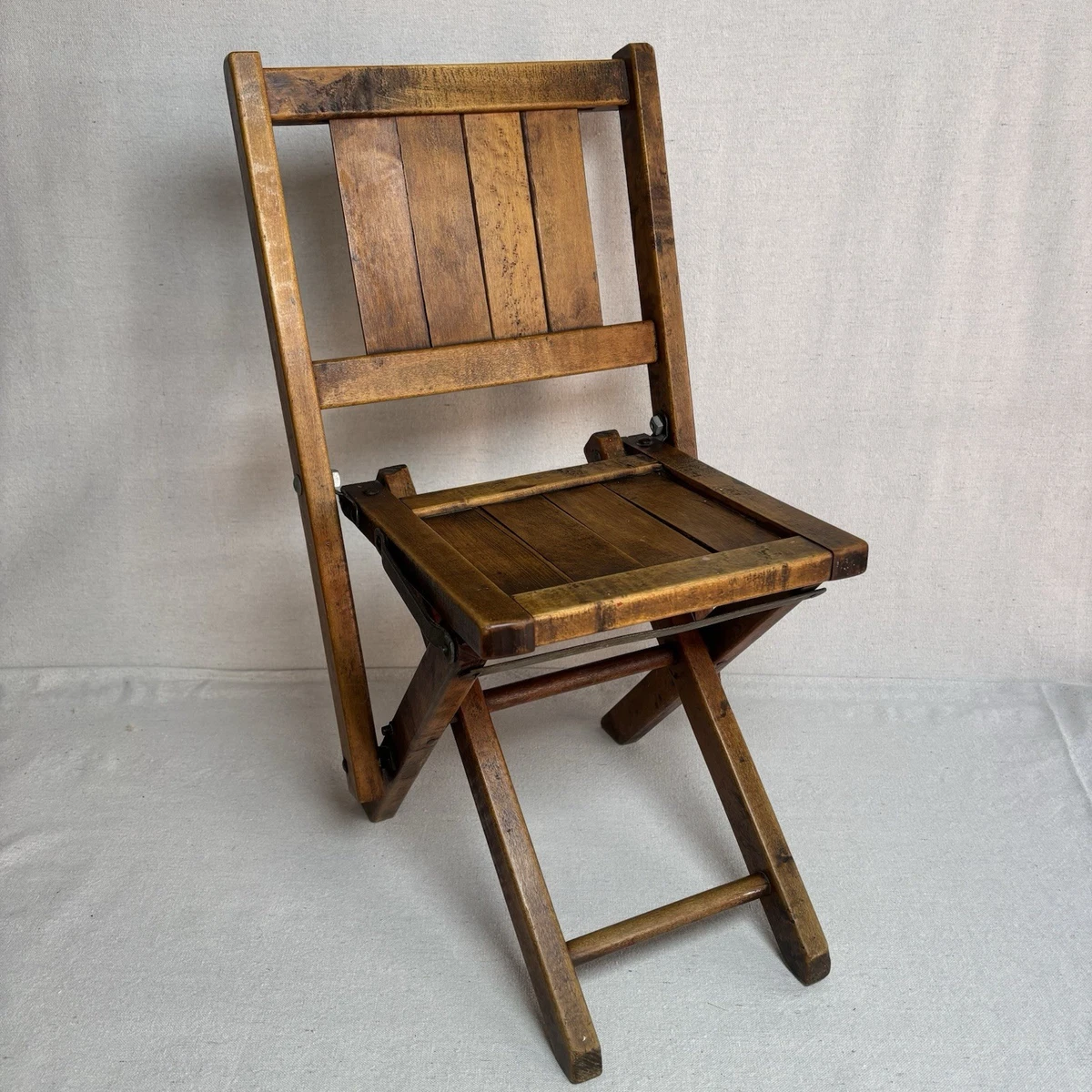 Child's Chair Antique Wood 1920-1949 Time Period Manufactured