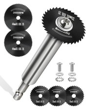 Inside Pipe Cutter for PVC Pipe with 5 Replacement Saw Blades, 1/4 Inch Hex Shan