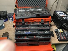 STAHLWILLE AIRCRAFT AOG / CAR MECHANIC MOBILE TOOL KIT  TOOL TROLLEY 13217