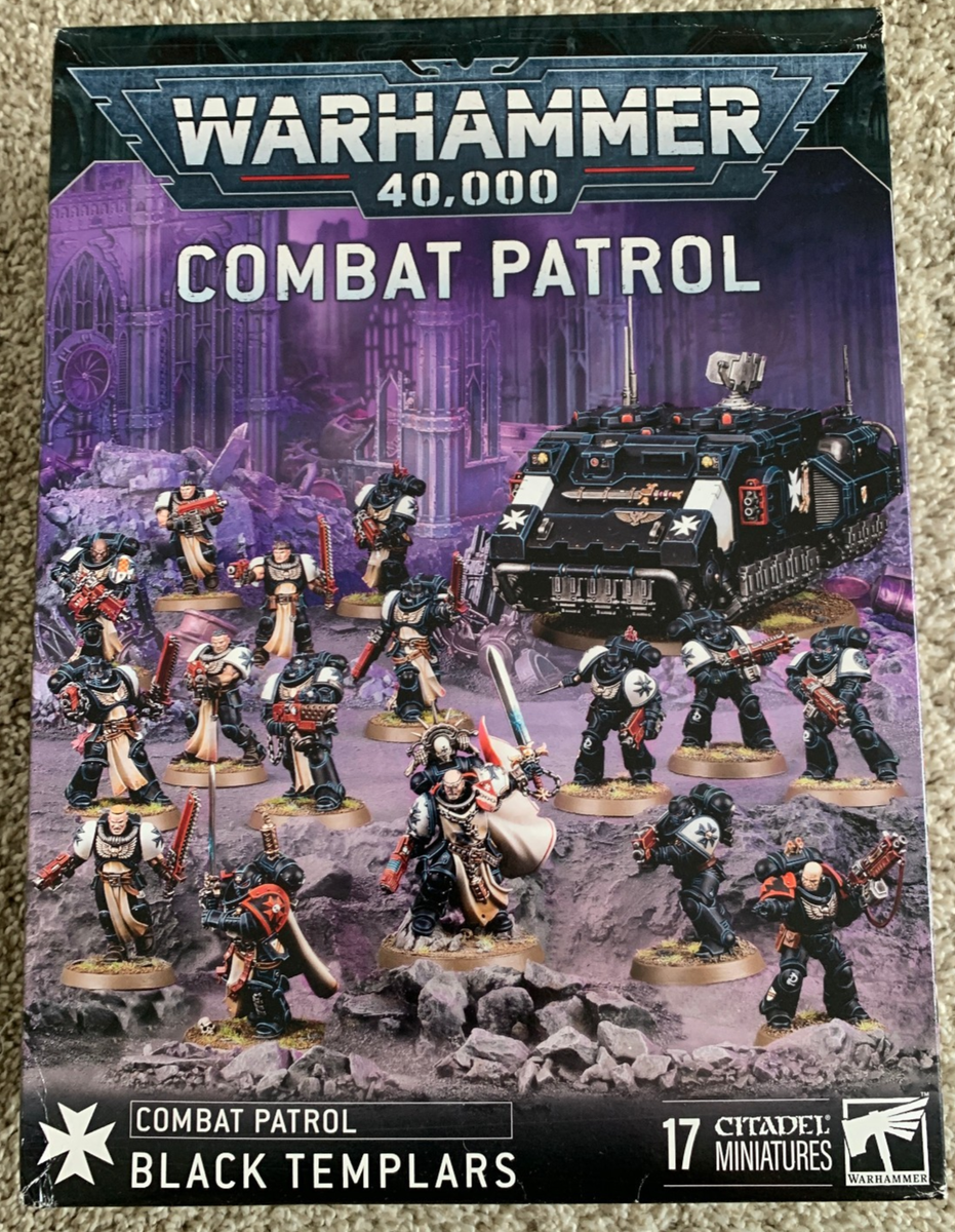 Warhammer 40K Combat Patrol Black Templars | 9th Edition Old
