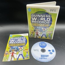 Wii Guinness  World Records The Video Game Complete in BOX w/manual Ships Fast