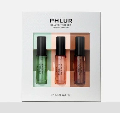 PHLUR Deluxe Trio Set - The Best Sellers - 3 x 0.16 Fl Oz Eau De Parfum Minis