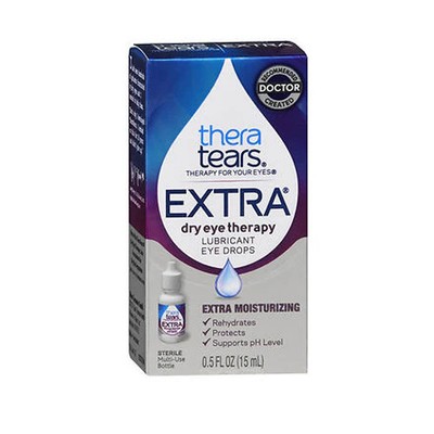 Extra Dry Eye Therapy Lubricant Eye Drops 0.5 Oz