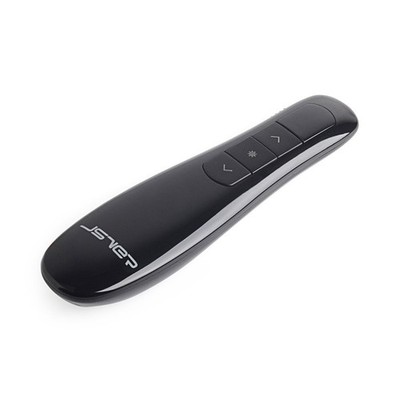 JSVER WP0111 Kabelloser Präsentations-Clicker mit USB-Empfänger, Laserpointer