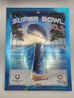 PEYTON MANNING Signed Official NFL Super Bowl XLI Colt vs Bears Program Steiner