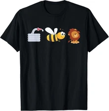 Hose Bee Lion I am a FireFighter shirt