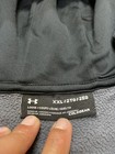 Under Armour Hoodie Mens 2XL Gray ColdGear 1/4 Zip Fleece Kangaroo Pocket Warm