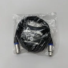 Blucoil Audio 10ft Premium XLR Microphone Cable (/RT6-19702-BLUCOIL-10FT-NOB)