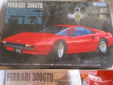 GUNZE SANGYO G-214 FERRARI 308GTB 308 GTB  VINTAGE 1:24 BAGS SEALED MORE LISTED