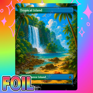 マジック：ザ・ギャザリング MTG Tropical  HP Tropical Island · 30th Anniversary Edition (30A) #279 · Scryfall