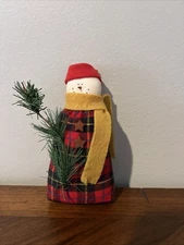 Hearts & Ivy Snowman plush stuffed figure 6”