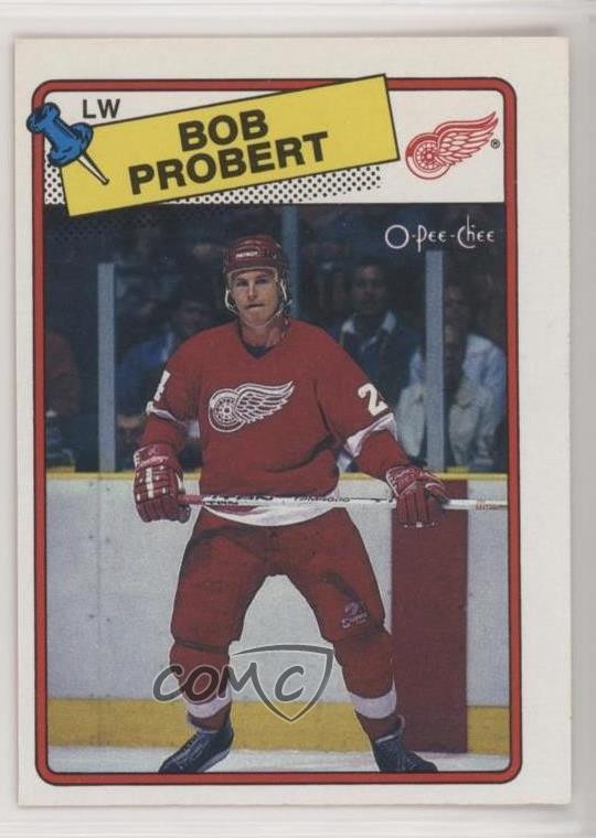 1988-89 O-Pee-Chee Bob Probert #181 0h5t