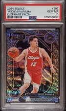 PSA 10 Yuki Kawamura RC NBA Select Courtside Memphis Grizzlies Basketball Card