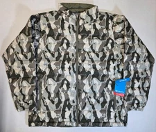 Columbia Powder Lite II Printed Jacket Men’s XL Camo Omni Heat Water Resistant