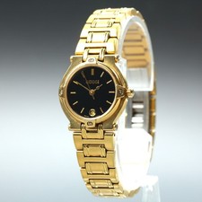 [Near MINT] Gucci 9200L Gold Dial Date 25mm Quartz Women's Vintage Watch 6.69in