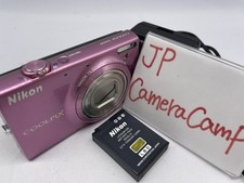 Nikon COOLPIX S6100 16.0MP Digital Camera pink 7x Zoom 4383