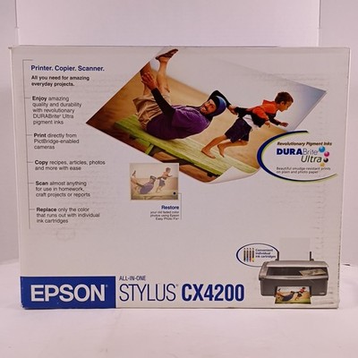 Epson Stylus CX4200 All-In-One Inkjet Printer New in Box