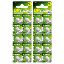 GP 189 LR54 V10GA 1.5V Alkaline Button Cell Batteries x 20 *Long Expiry*
