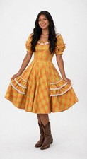 1970 s Early 1980 s Western Country Line Dancing Square dancing Cowgirl Dress