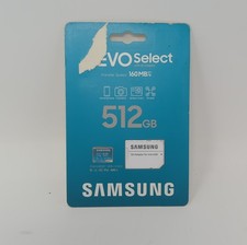 NEW GENUINE Samsung EVO Select 512GB Micro SD Card Up to 160MB/s microSDXC UHS-I