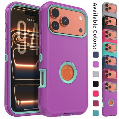 For iPhone 17 16e 15 14 13 12 Pro Max 6 7 8 Plus SE Shockproof Phone Case Cover
