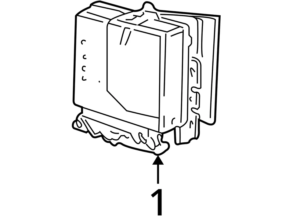 Engine ECM Electronic Control Module Convertible Fits 02-03 SAAB 9-3 1142229 Foto 4 de 4