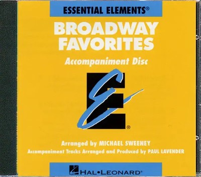 Essential Elements Broadway Favorites (CD) | Essential Elements Band Folios | CD