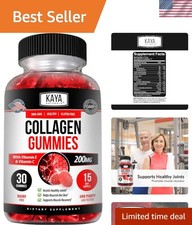 Collagen Gummies for Men  Women Supplement  Nature Made Gummies - 1000mg of...