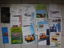 Unimog Prospekt  UX  100  Heft Ratgeber Journal  409  Mercedes Benz MB DB Dücker