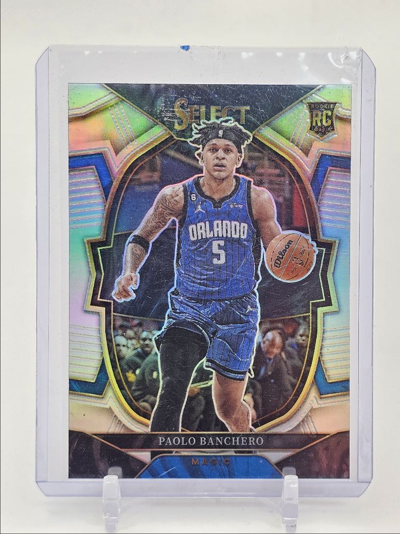 PAOLO BANCHERO 2022-23 SELECT CONCOURSE ROOKIE SILVER PRIZM #72 RC Q0257