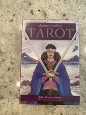 Beginner  s Guide to Tarot Box Set Juliet Sharman-Burke 78-Card Deck  Book  