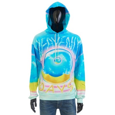CELINE x MARCELO LAVIN 1150$ HEAVENLY DAYS Print Hoodie - Cotton Fleece
