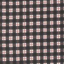 Winter Friends By Deb Strain For Moda - Charcoal Black Check 56137-18