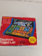 Vintage Radio Shack Science Fair 30 In One Electronic Project Lab 28-161