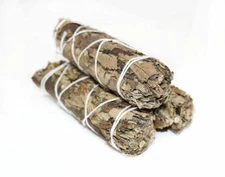 Black Sage Mugwort Smudge Sticks 4 Inch Bulk at Wholesale for Energy Cleansing