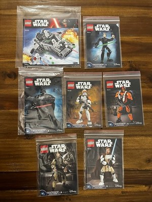 Lego Star Wars Anleitung Konvolut 75100 75110 75111 75108 75115 75113 75109