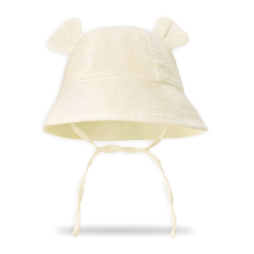 Personalised infant Bucket Hat Bear Beach Sun Cap Baby Custom Name Adjustable AU - Picture 26 of 30