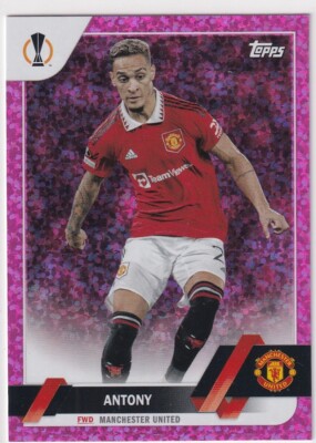 Topps UEFA Champions Competition 22/23 Nr. 21 Antony Pink Sparkle
