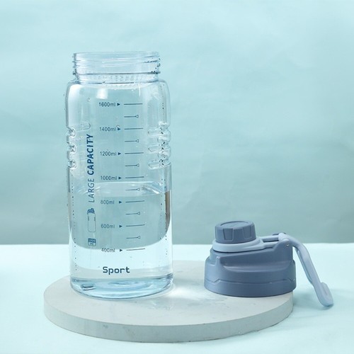 Auslaufsicher Durchsichtige Trinkflasche 1,5 Liter Wasserkrüge - Bild 4 von 14