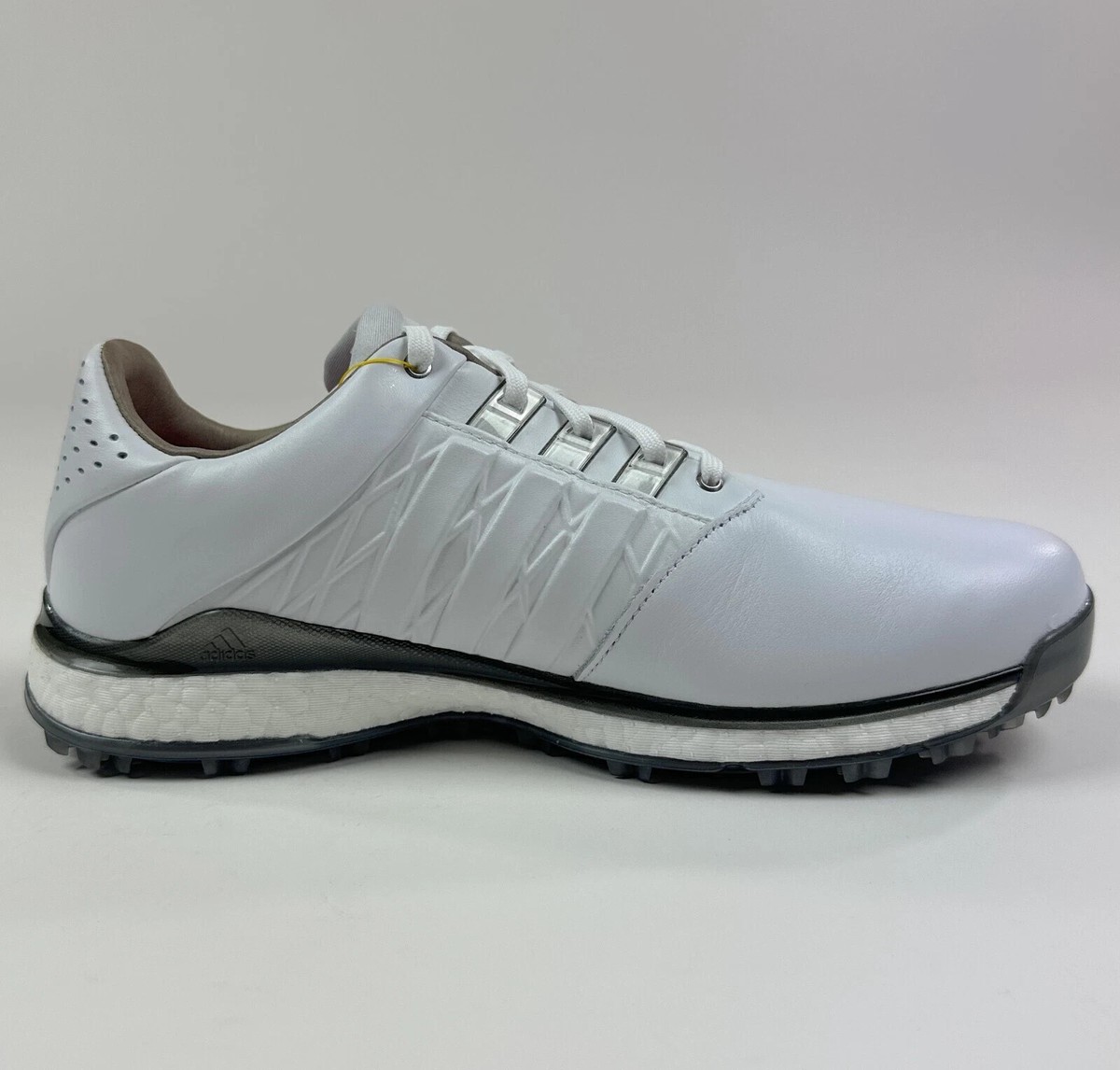 Adidas Tour360 XT-SL 2.0 White Silver Mens 7.5 Spikeless
