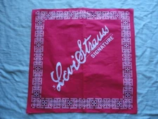 Levi's Vintage Signature Bandana Handkerchief  NEW  100% AUTHENTIC!!!